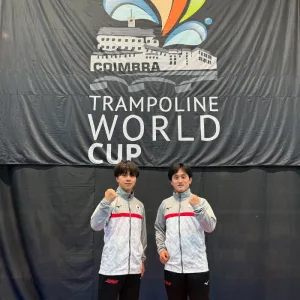 Trampoline World Cup2025 Coimbra Day2の様子